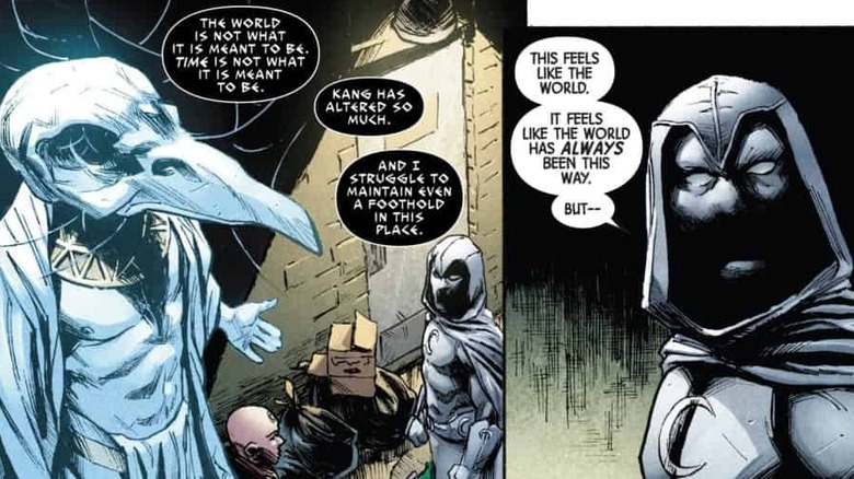 Moon Knight sees Khonshu