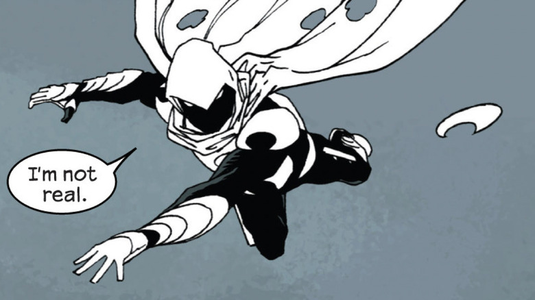 Moon Knight throws crescents