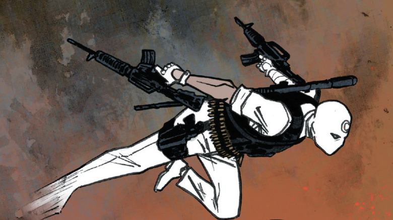 Moon Knight dual assault rifles