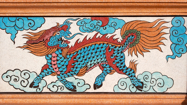 Thai rendition of a Qilin