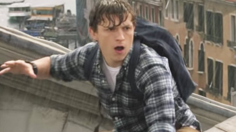 Tom Holland in the Spider-Man: Far from Home trailer