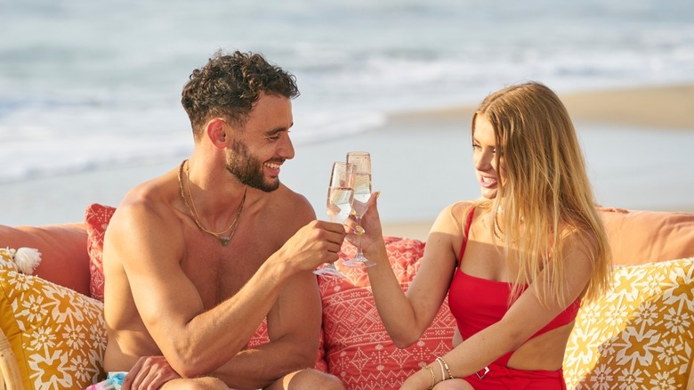 Brendan and Demi on date in Bachelor in Paradise