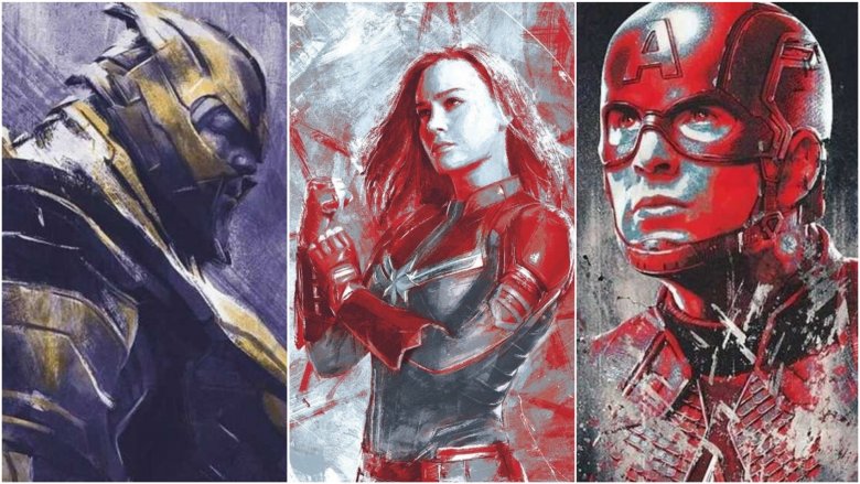 Avengers Endgame leaked promo art