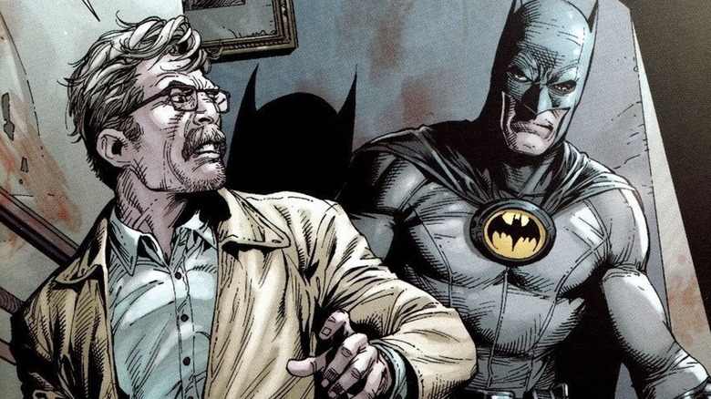 Jim Gordon shocked to see Batman