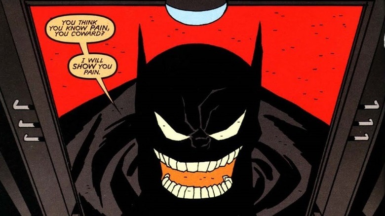 Batman's ego speaking to him