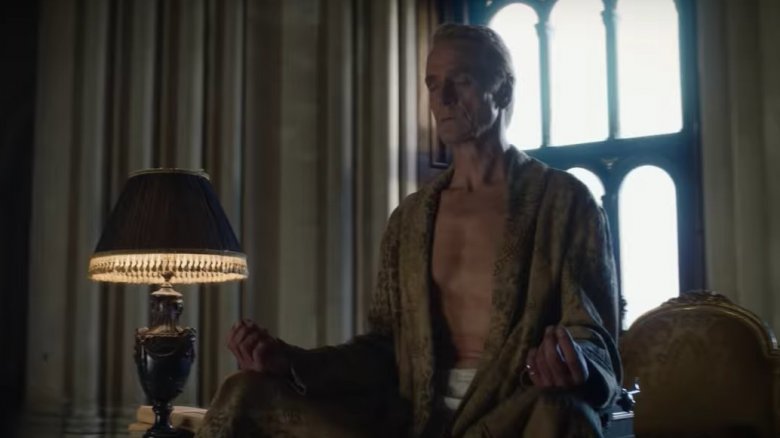 Jeremy irons as Ozymandias in the teaser trailer for HBO's Watchmen