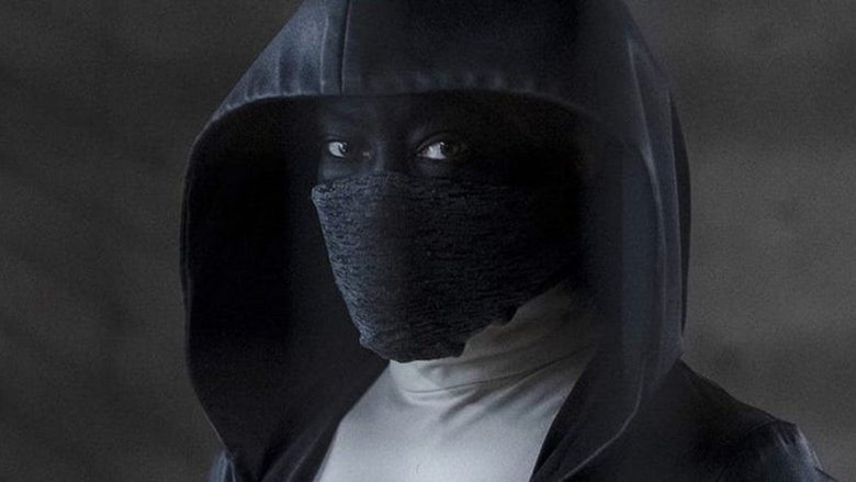 Regina King as her masked character in HBO's Watchmen