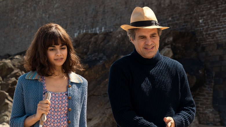 Marie-Laure and Daniel LeBlanc walking