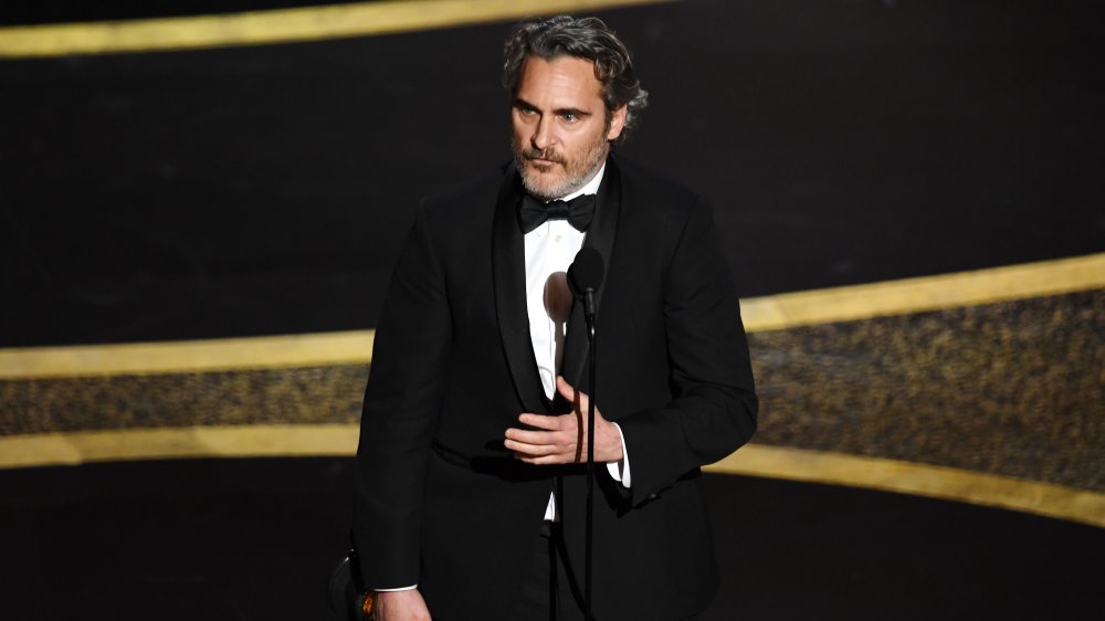 Joaquin Phoenix at the 2020 Oscars