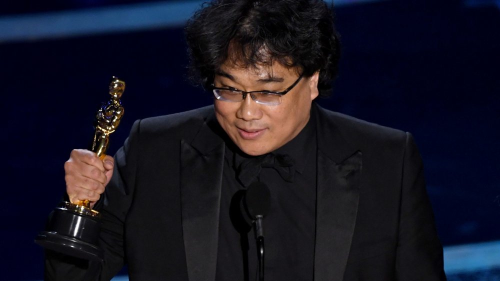 Bong Joon-ho at the 2020 Oscars