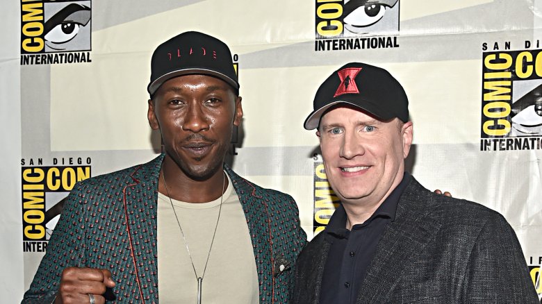 Mahershala Ali and Kevin Feige