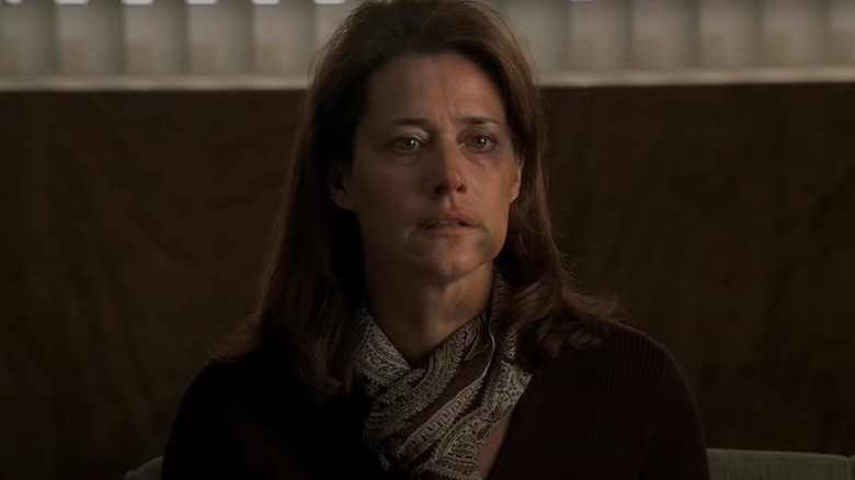 Melfi bruised face