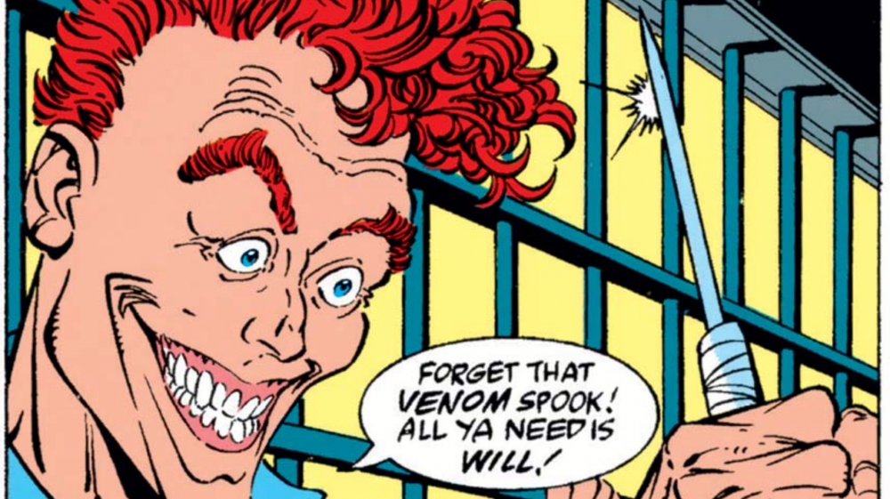 Cletus Kasady in his first appearance in 1991's Amazing Spider-Man #344