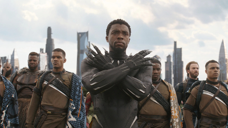 T'Challa readies for battle