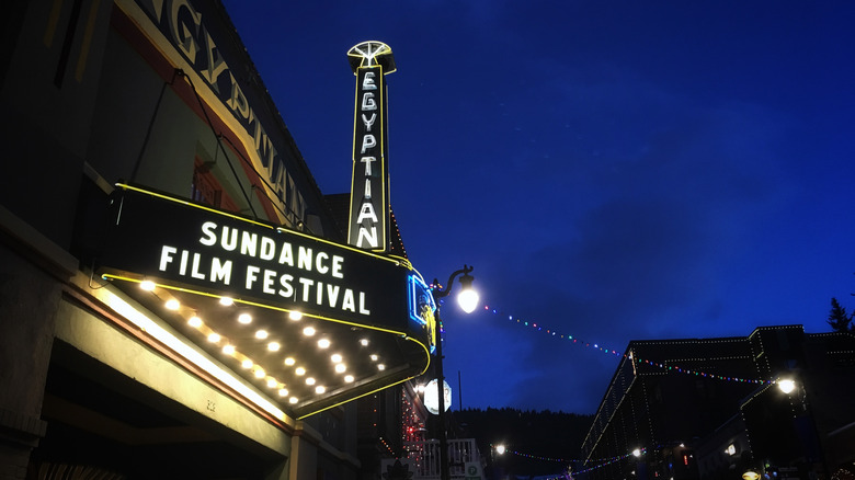 Sundance theater marquee