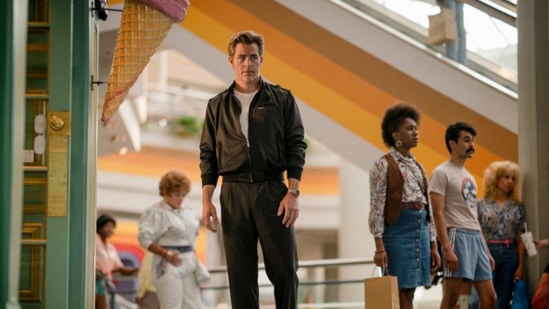 Chris Pine as Steve Trevor in Wonder Woman 1984