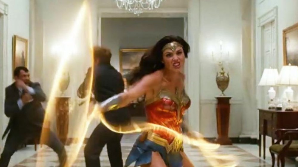 Diana and Steve Trevor in the Wonder Woman 1984 trailer