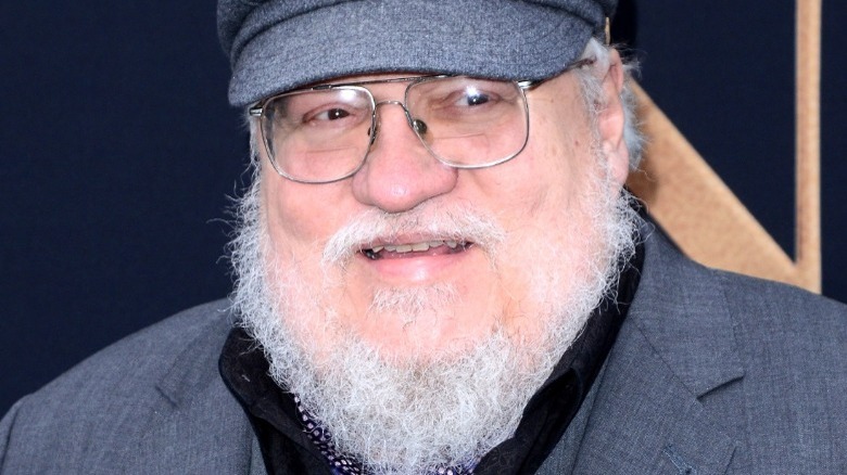 George R.R. Martin at book signing