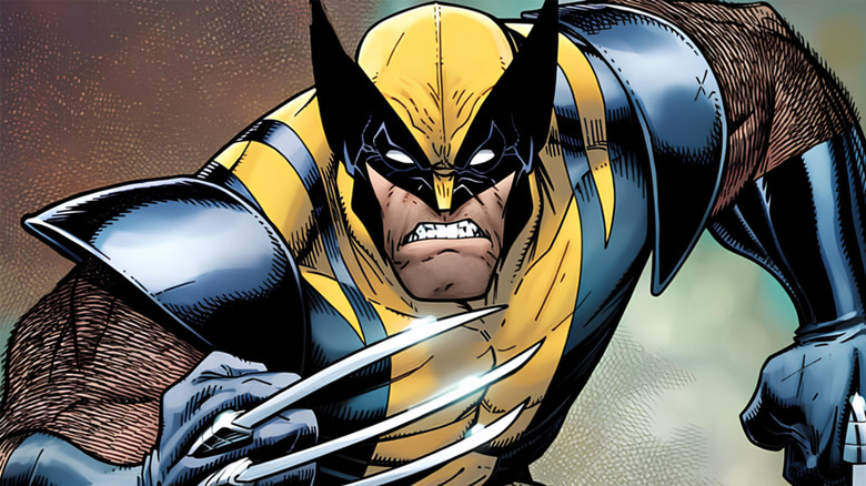 Wolverine looking angry