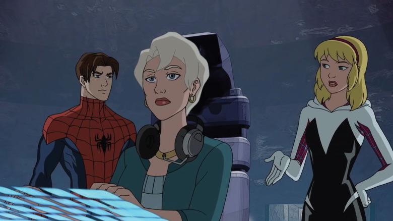 Peter Parker, Aunt May, Gwen Stacy