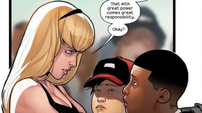 Gwen Stacy and Miles Morales