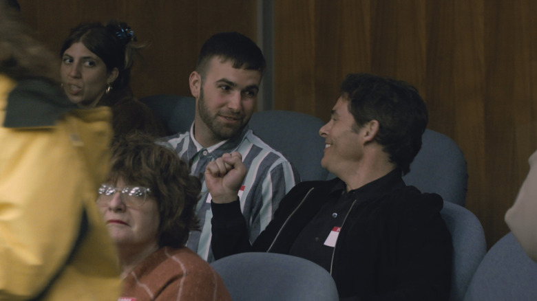 Ronald Gladden and James Marden in the jury box