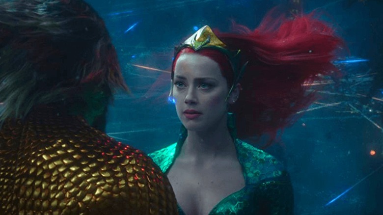 Mera and Aquaman underwater