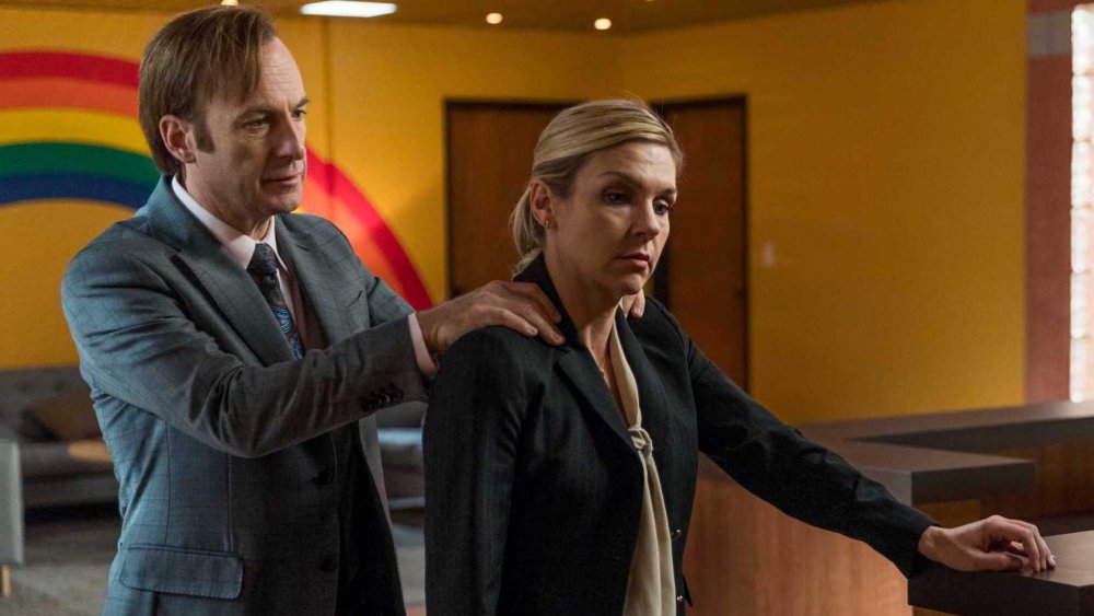 Rhea Seehorn and Bob Odenkirk from Better Call Saul