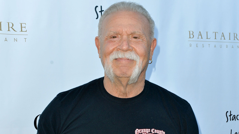 Paul Teutul Sr. smiling greeting