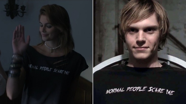 Normal people scare me T-shirt parallels