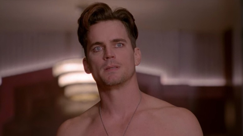 Matt Bomer shirtless in AHS Hotel