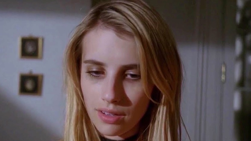 american horror story madison emma roberts frat house scene