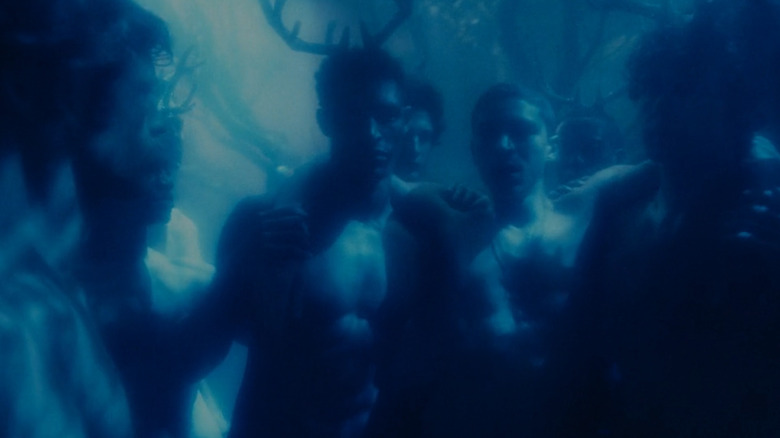 Theo is freed by the deer-men in American Horror Story