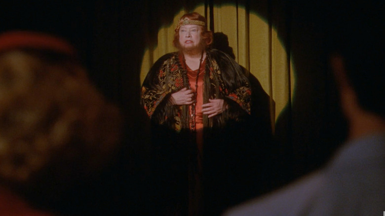 The Bearded Lady introduces the show in American Horror Story: Freakshow