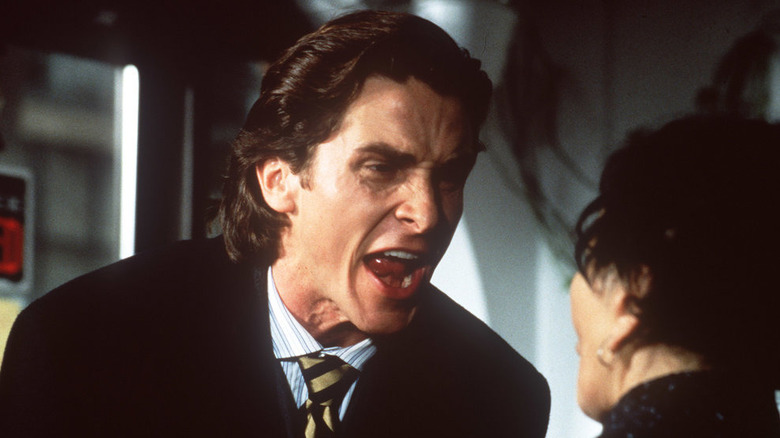 Bateman screams in someone's face