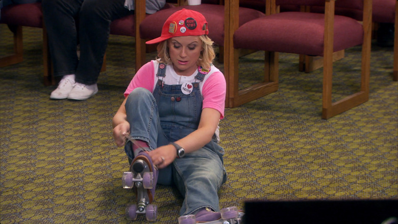 Amy Poehler as Leslie Knope on Parks and Recreation