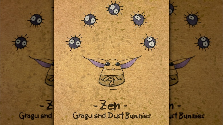 The poster for Zen - Grogu and Dust Bunnies