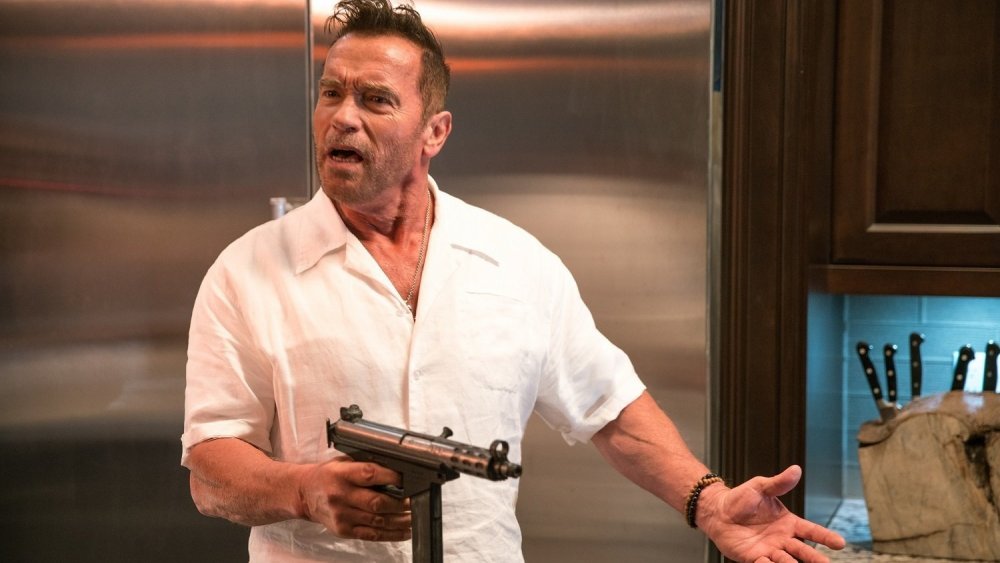 Arnold Schwarzenegger as Gunther in Killing Gunther