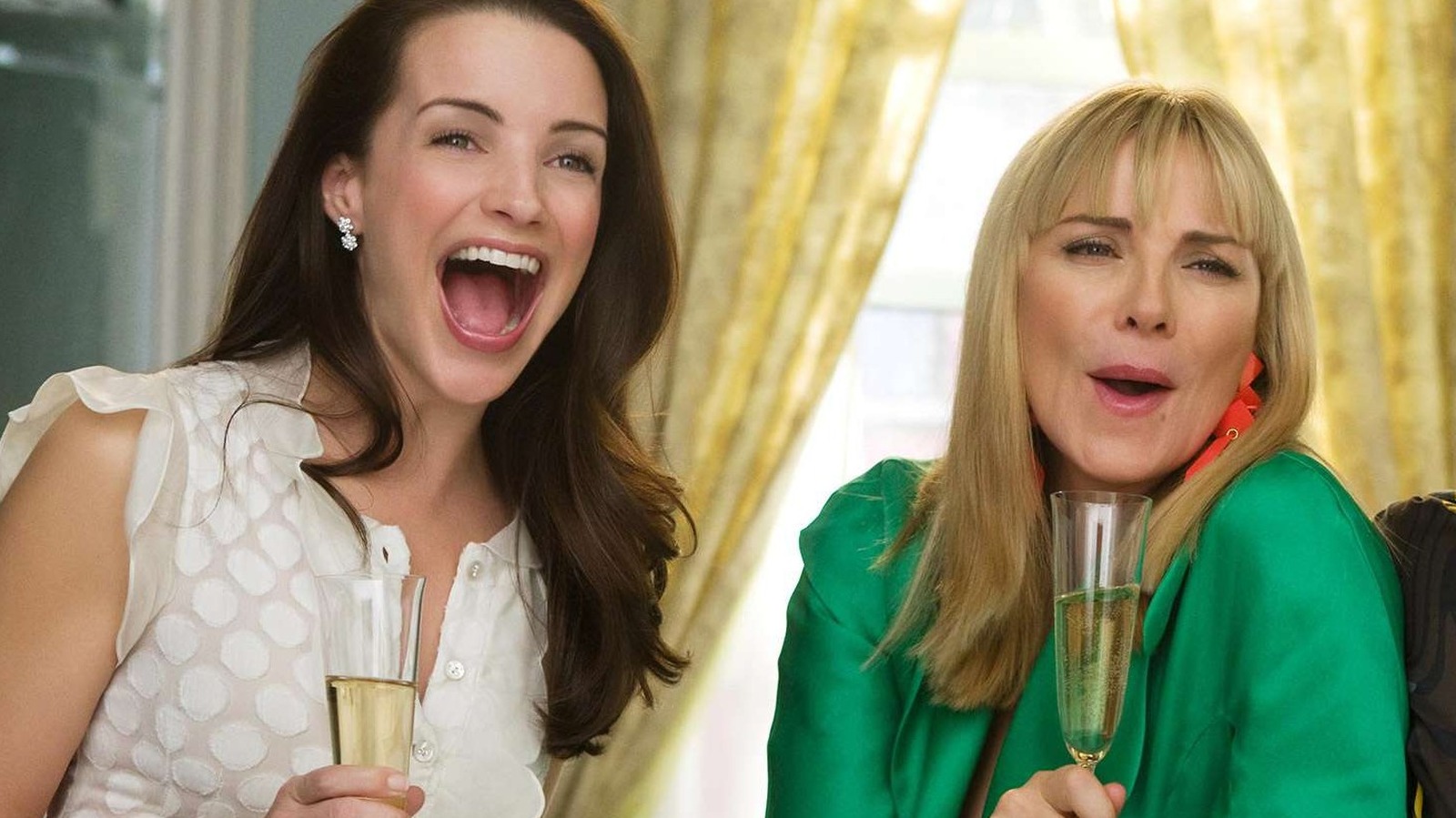 And Just Like That Kristin Davis Shrugs Off The Kim Cattrall Controversy 9060