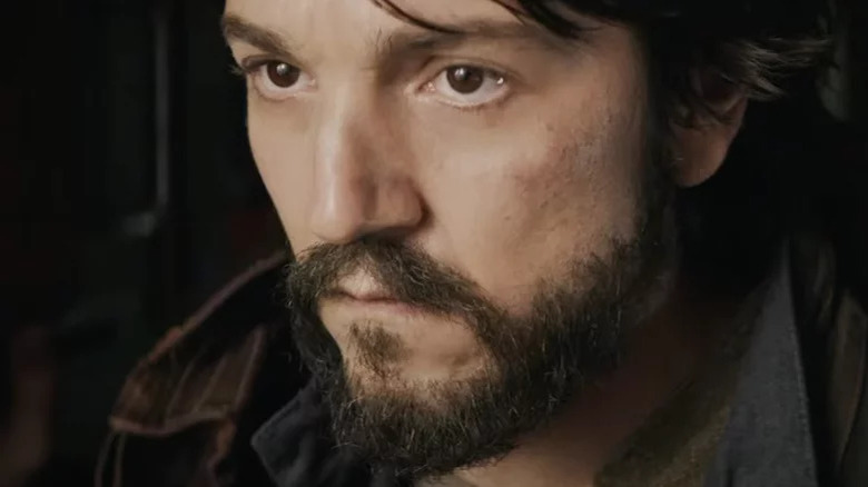 Cassian Andor looking worried