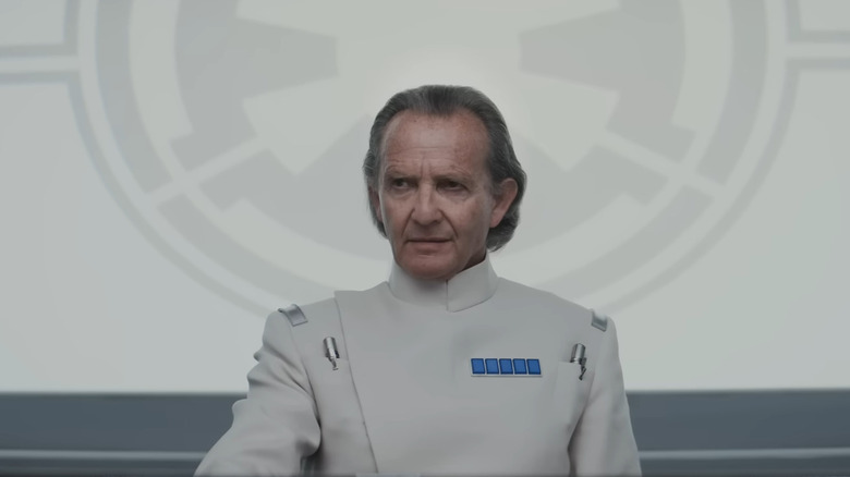 Imperial Officer at a meeting