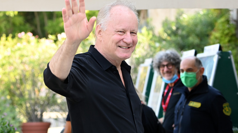 Stellan Skarsgard at a film festival