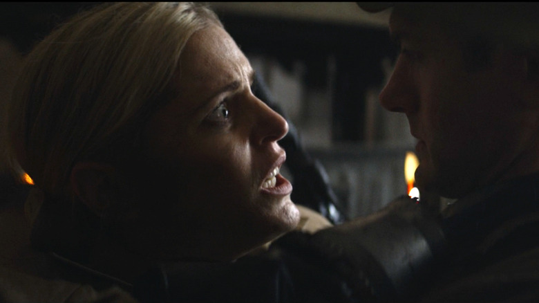 Denise Gough as Dedra Meero and Kyle Soller as Syril Karn on Andor