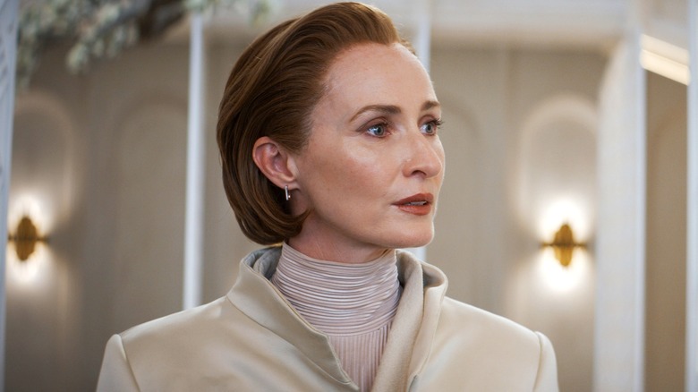 Genevieve O'Reilly playing Mon Mothma in Andor