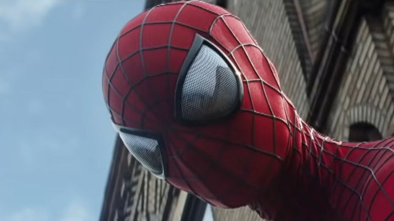 Andrew Garfield as Spider-Man in The Amazing Spider-Man