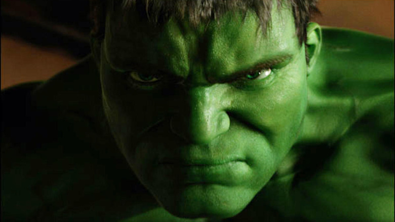 Hulk looking serious