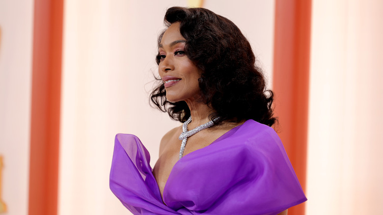 Angela Bassett smiling