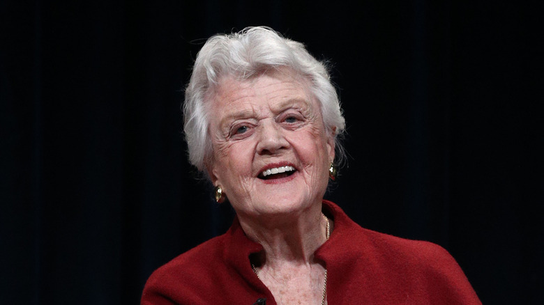 Angela Lansbury chuckles good-naturedly