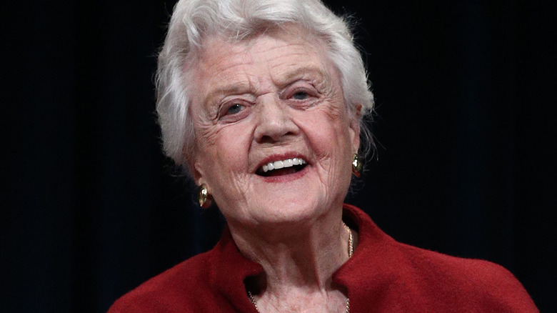 Angela Lansbury smiling