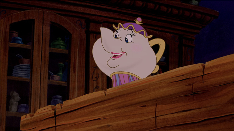 Angela Lansbury speaks as Mrs. Potts